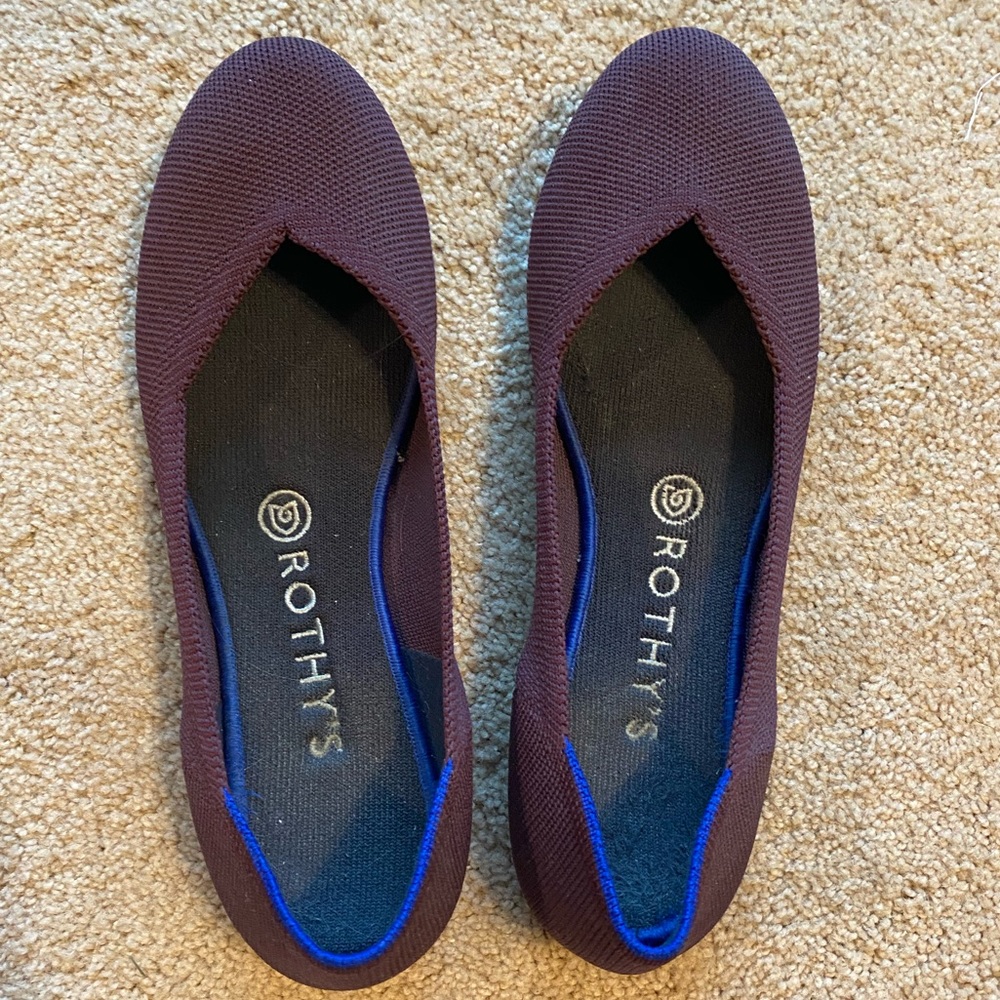 Retired Rothy’s Wine Flats